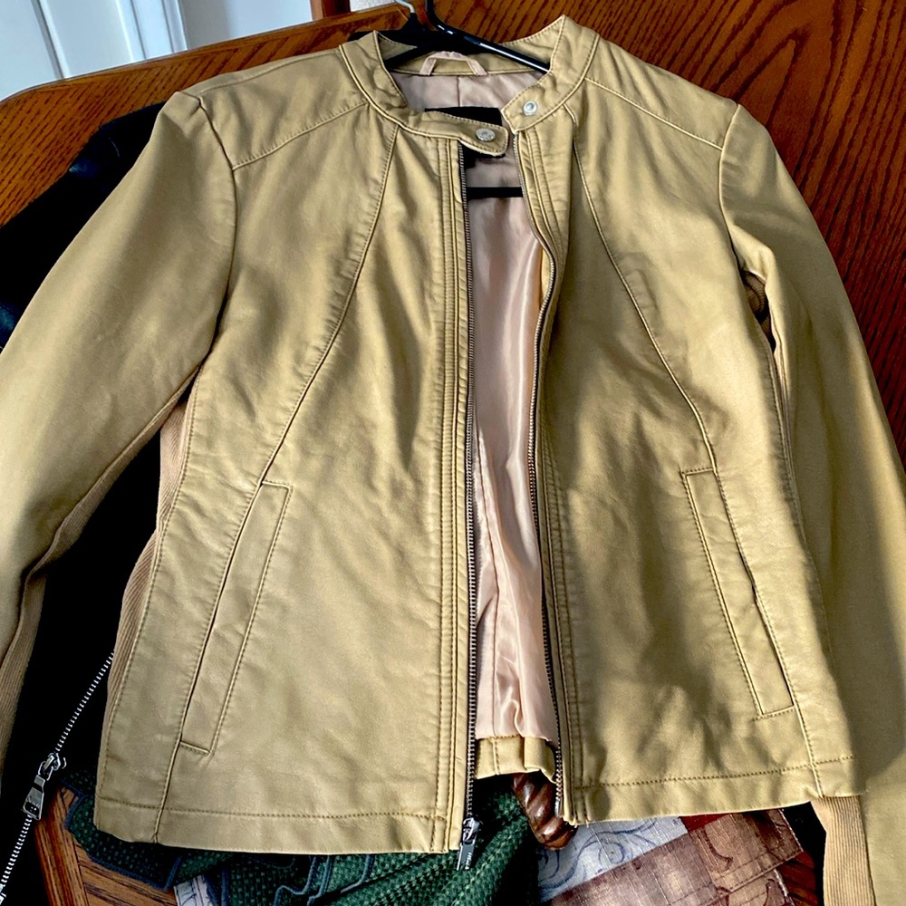 Express, women’s size small leather jacket